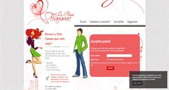 Desktop Screenshot of lapetiteflamme.com